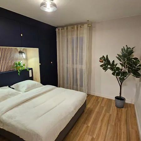 L'Ecrin Bleu Apartment Aubervilliers Exterior photo
